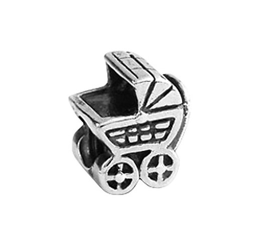 Prerogatives Sterling Baby Carriage Bead