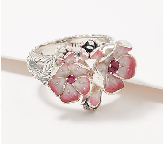 Color Blossom Mini Star Ring, Pink Gold, Pink Mother-Of-Pearl And Diamond -  Jewelry - Categories