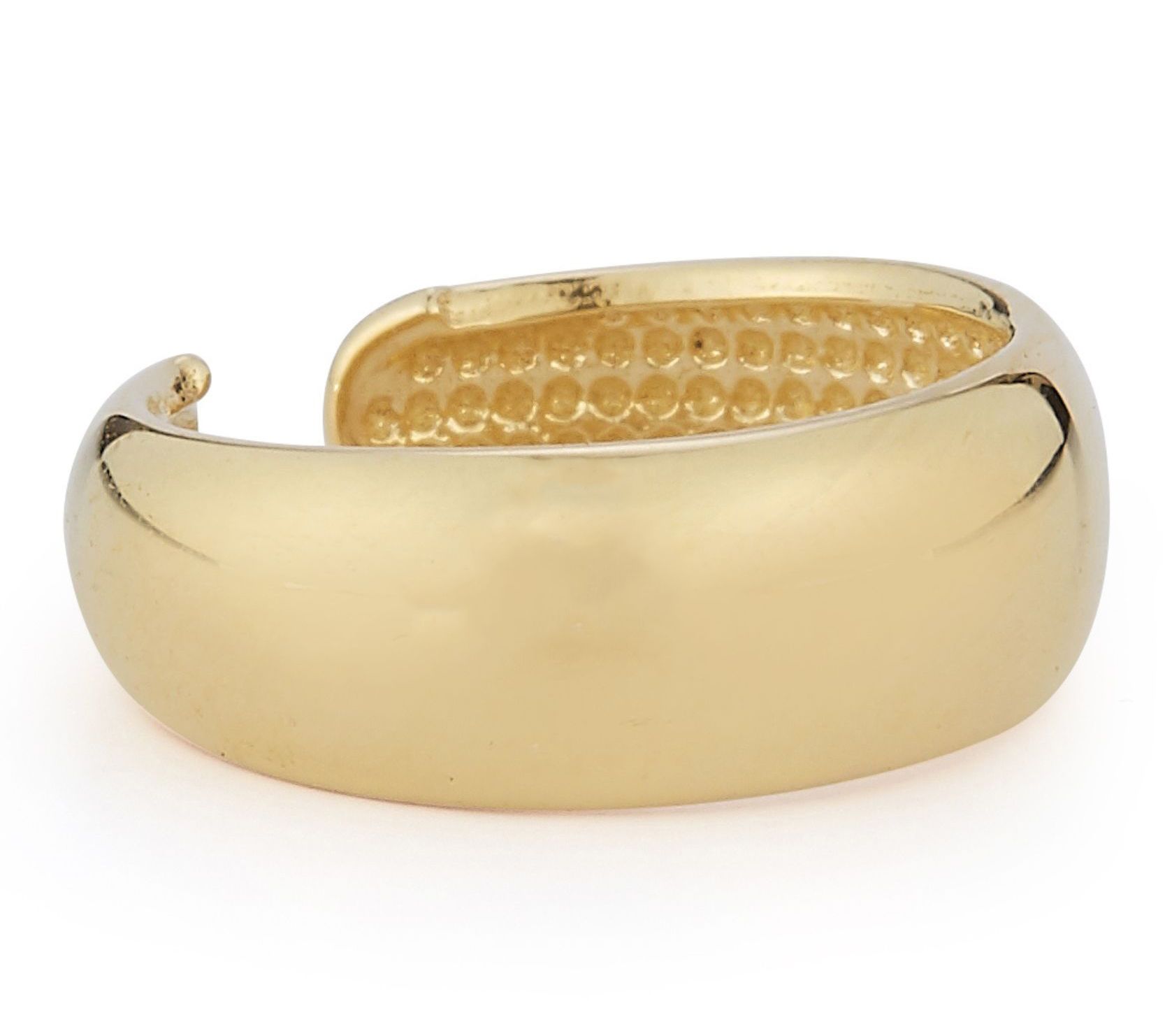 Luminosa Gold Bold Earring Cuff, 14K - QVC.com