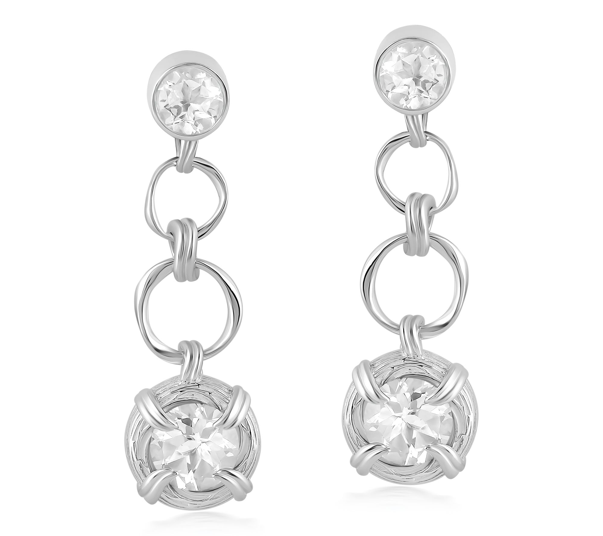 Christian James by Scott Grimes Sterling Gemstone Earrings