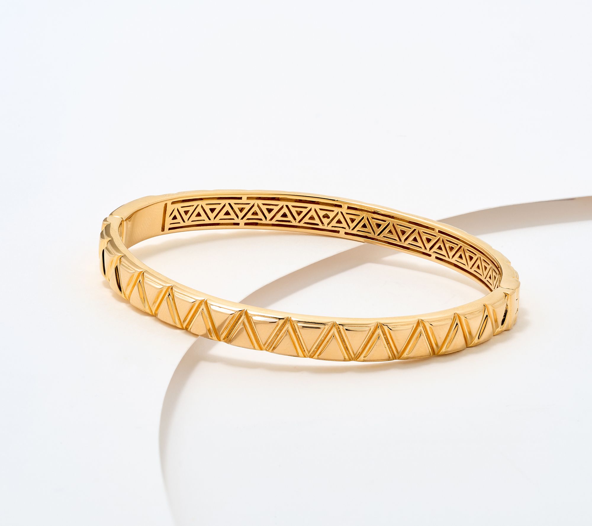 Christian James by Scott Grimes 14K Gold Clad Life Bangle 24.0g-27.0g