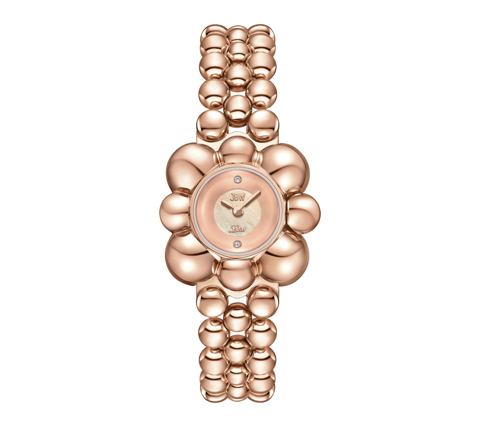 JBW Women's Atmosphere 18K Rose Plated Lab Grown Diamond Watch