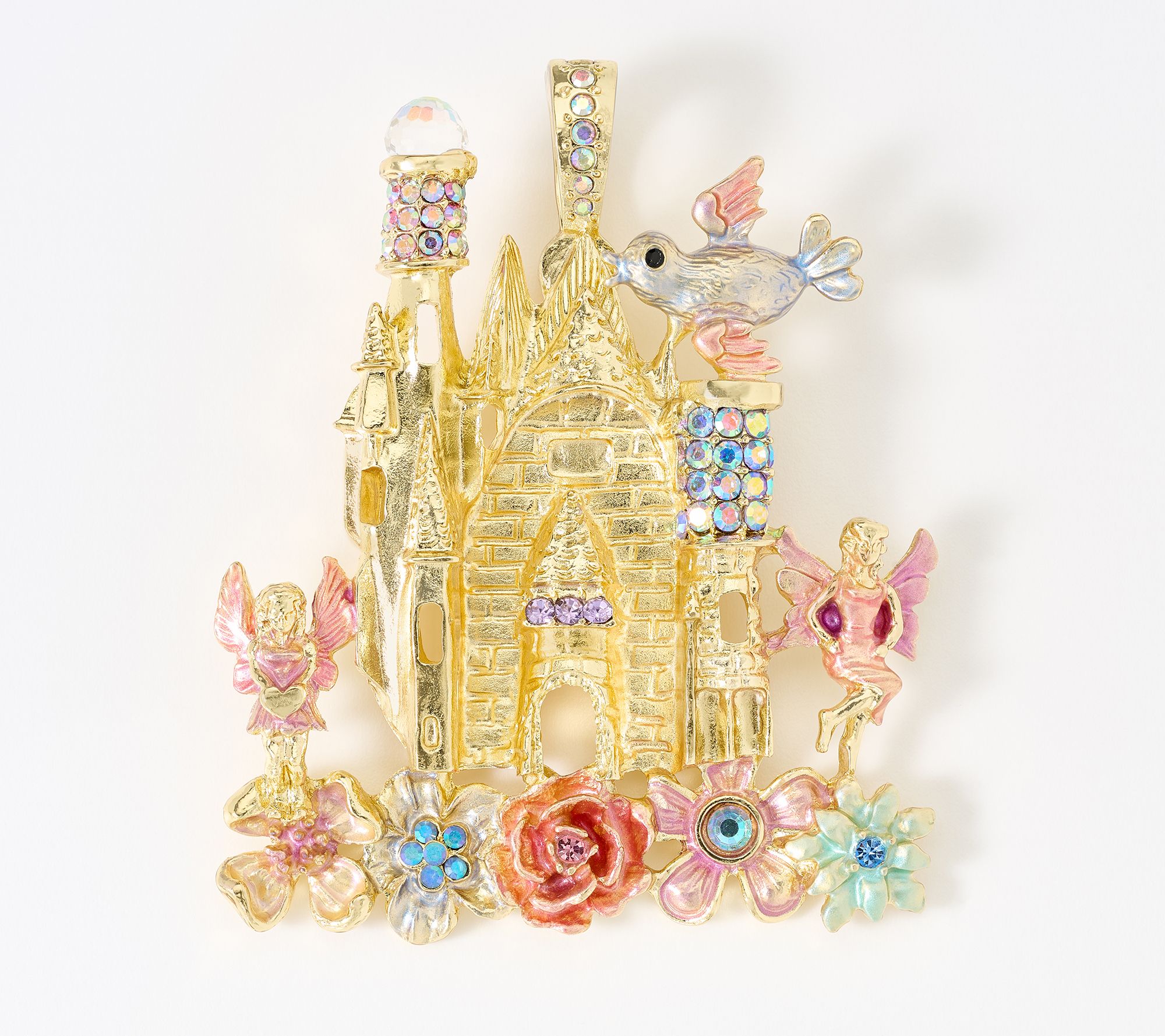 Kirks Folly Spring Palace Foldover Pendant Necklace