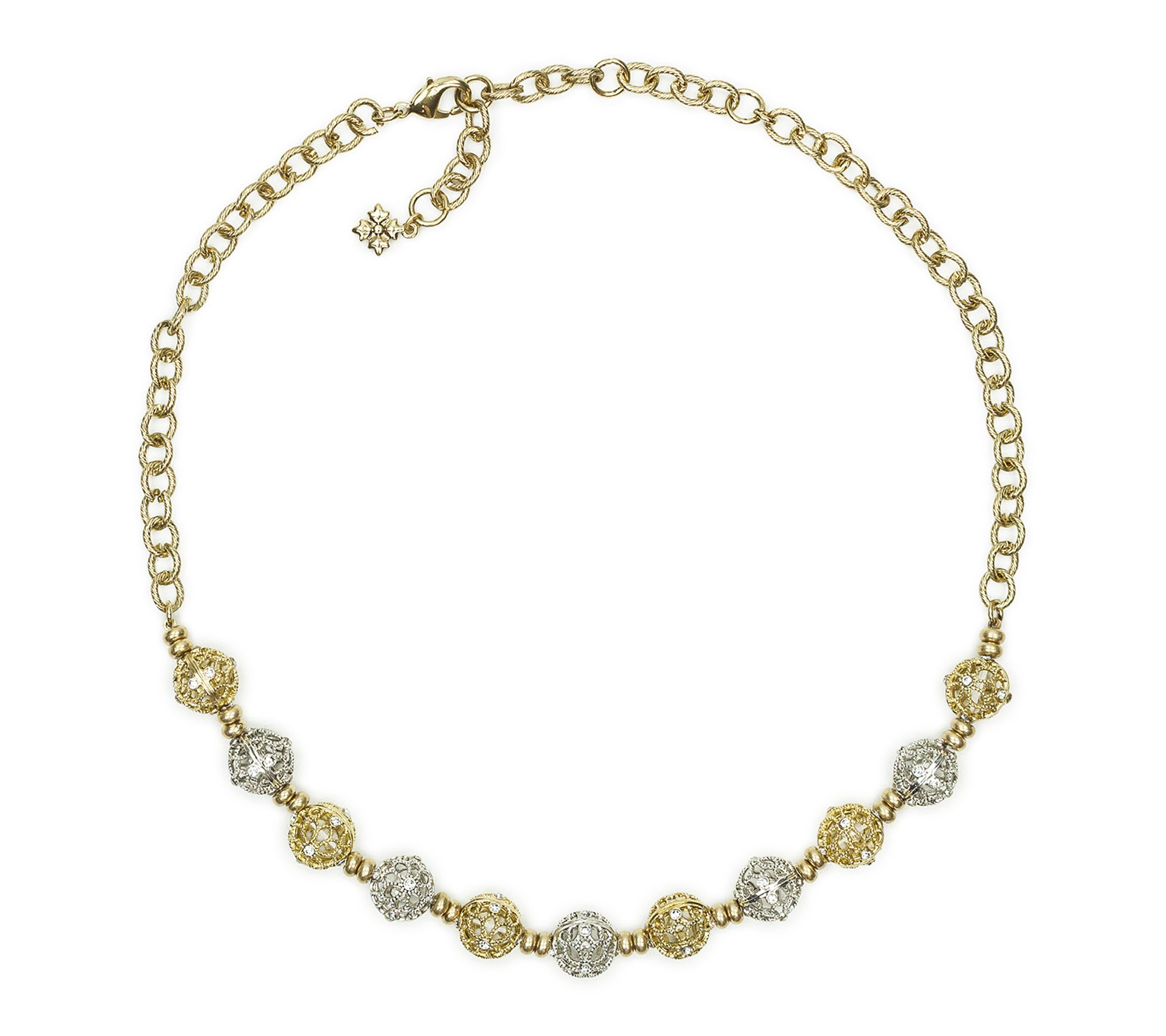 Patricia Nash Filigree Collection Beaded Necklace