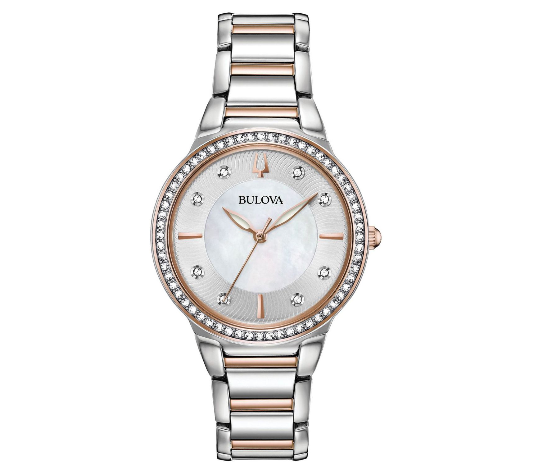 Bulova Women's Two-Tone Crystal Watch