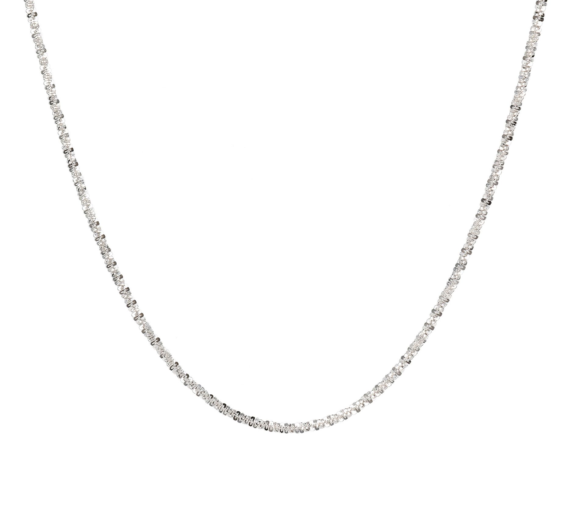 UltraFine Silver 20" Margherita Link Necklace, 5.0g