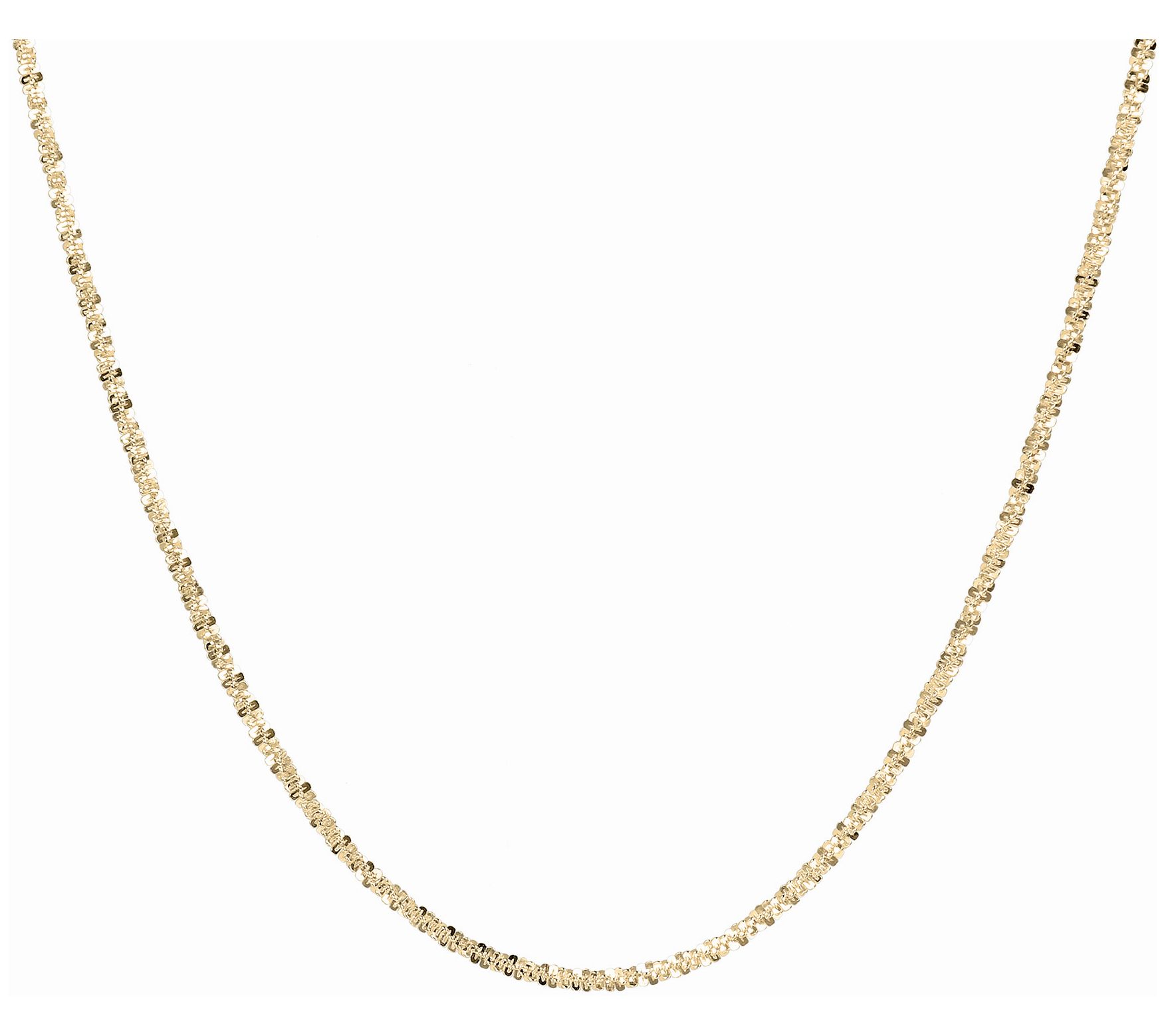 UltraFine Silver 20" Margherita Link Necklace, 5.0g