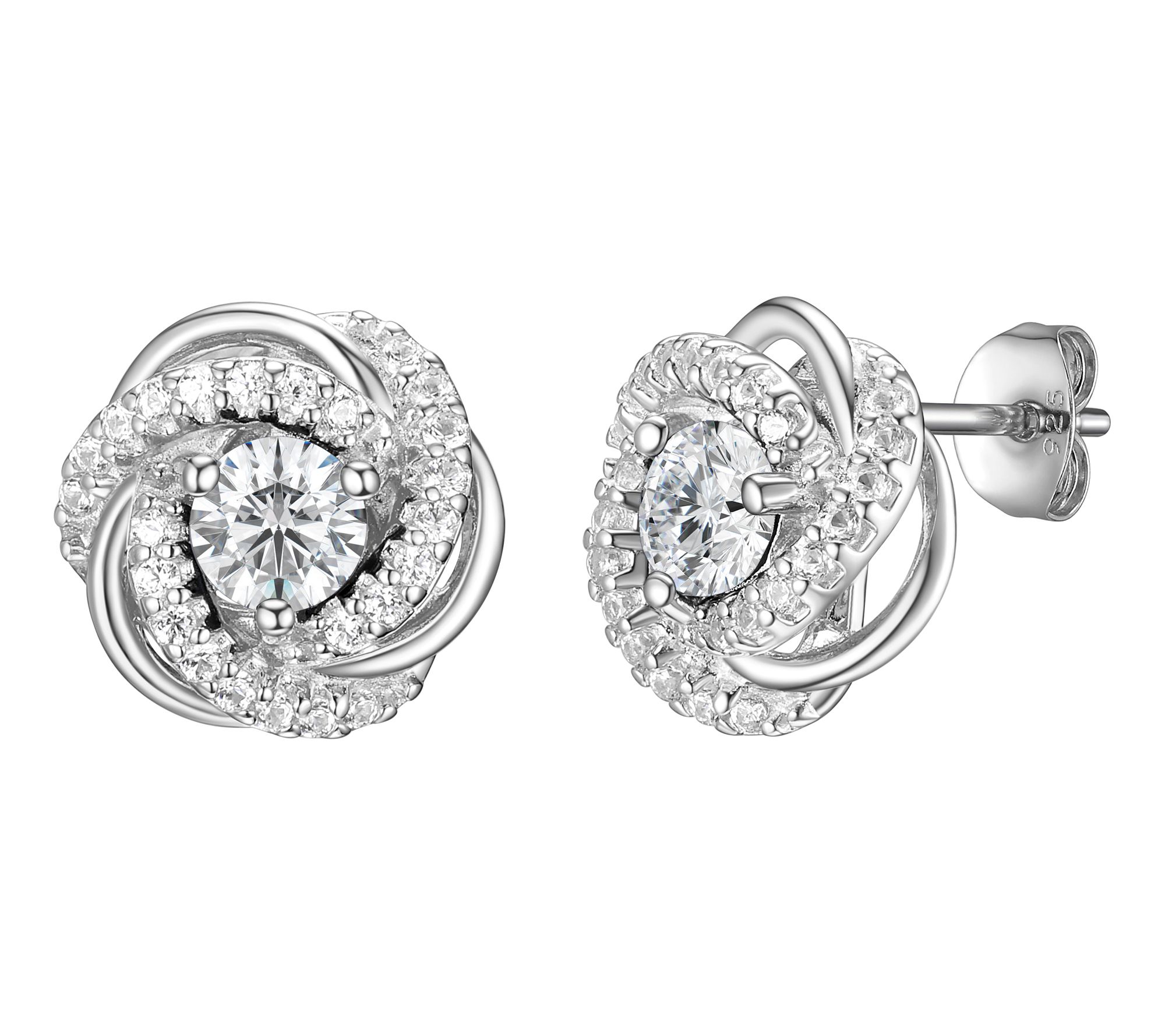 Affinity Gems B irthstone Stud Earrings, Sterl ing Silver