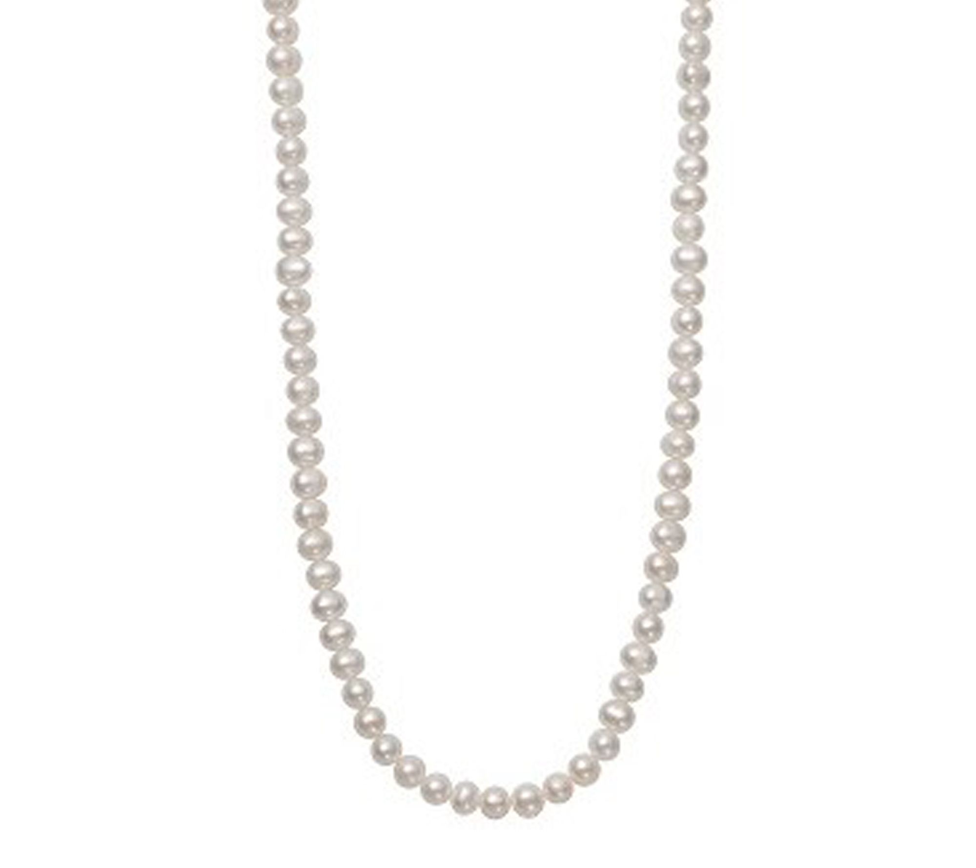 Amour De Pearl 5-6mm Round Cultured Pearl Necklace, 14K Gold