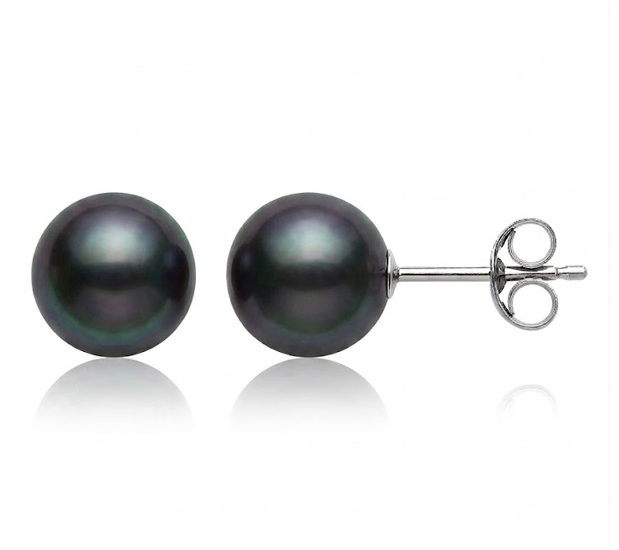 Amour De Pearl 7-8 mm Cultured Pearl Stud Earrings, Sterling