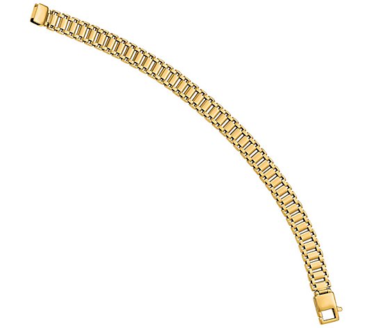 Italian Gold Watch Link Bracelet, 14K, 19.6g