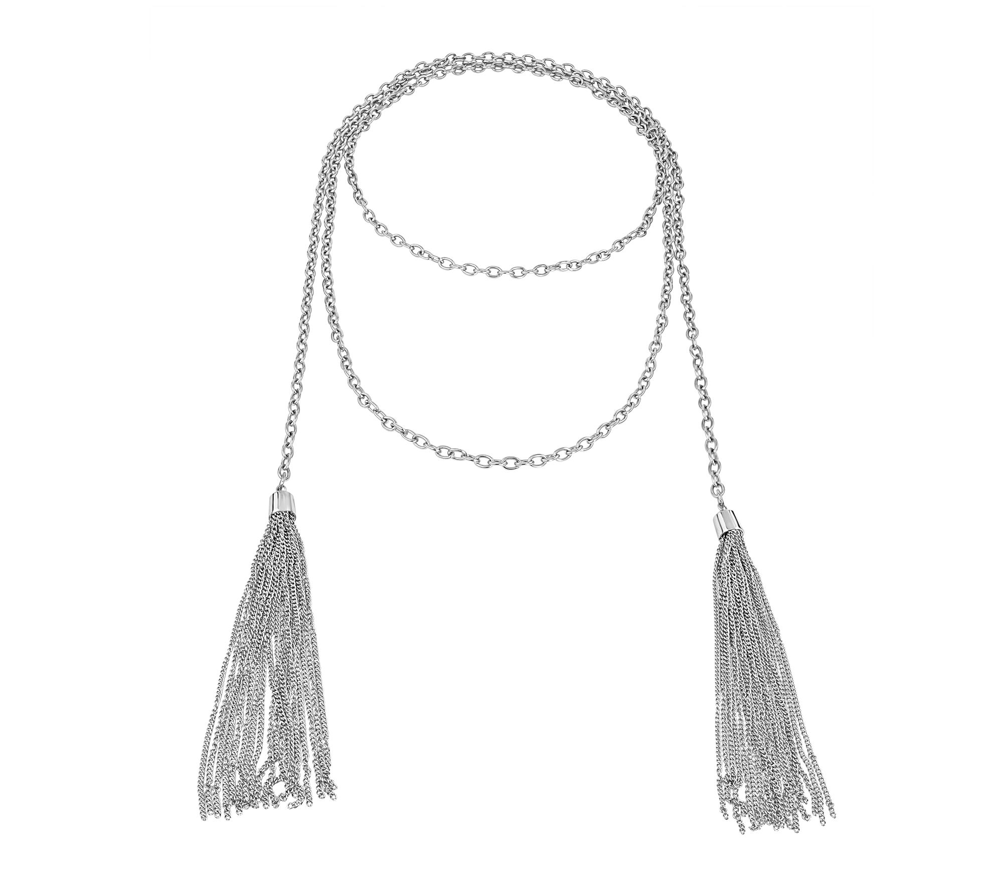 Qvc on sale tassel necklace