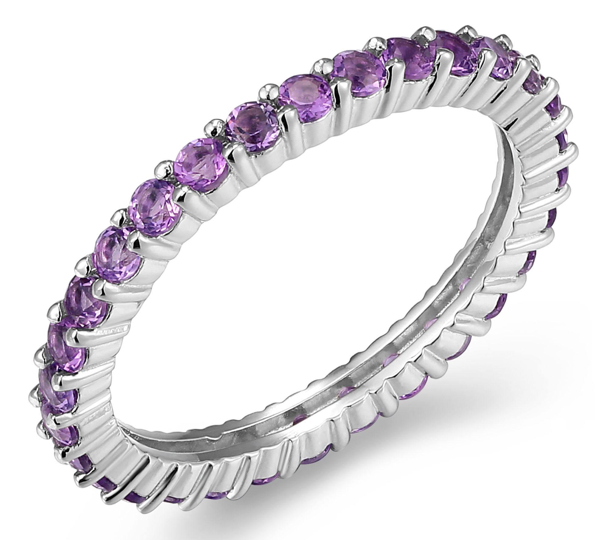 Affinity Gems Genuine Gemstone Band Ring, Sterling Silver