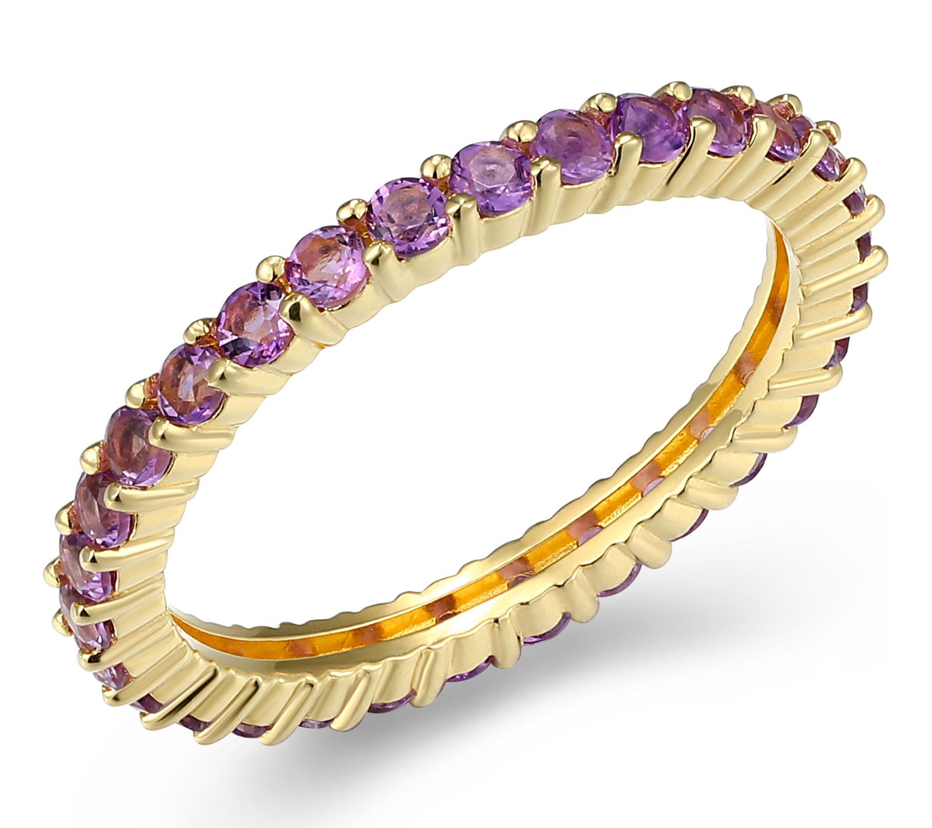 Affinity Gems Genuine Gemstone Band Ring, Sterling Silver