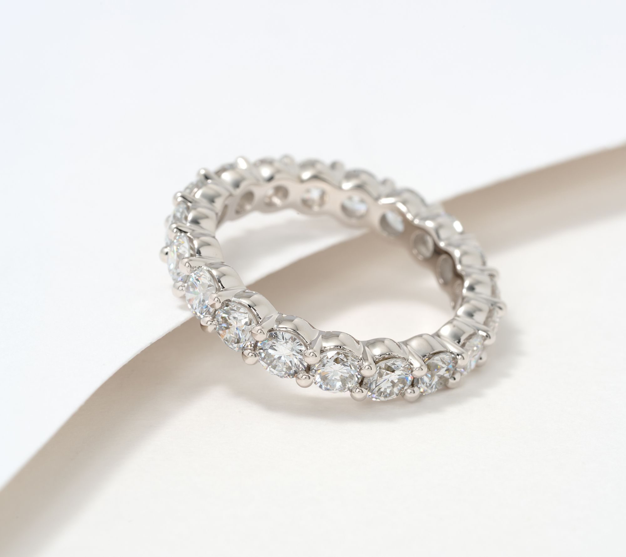 Fire Light Lab Grown Diamond 3.00 cttw Eternity Band Ring, 14k