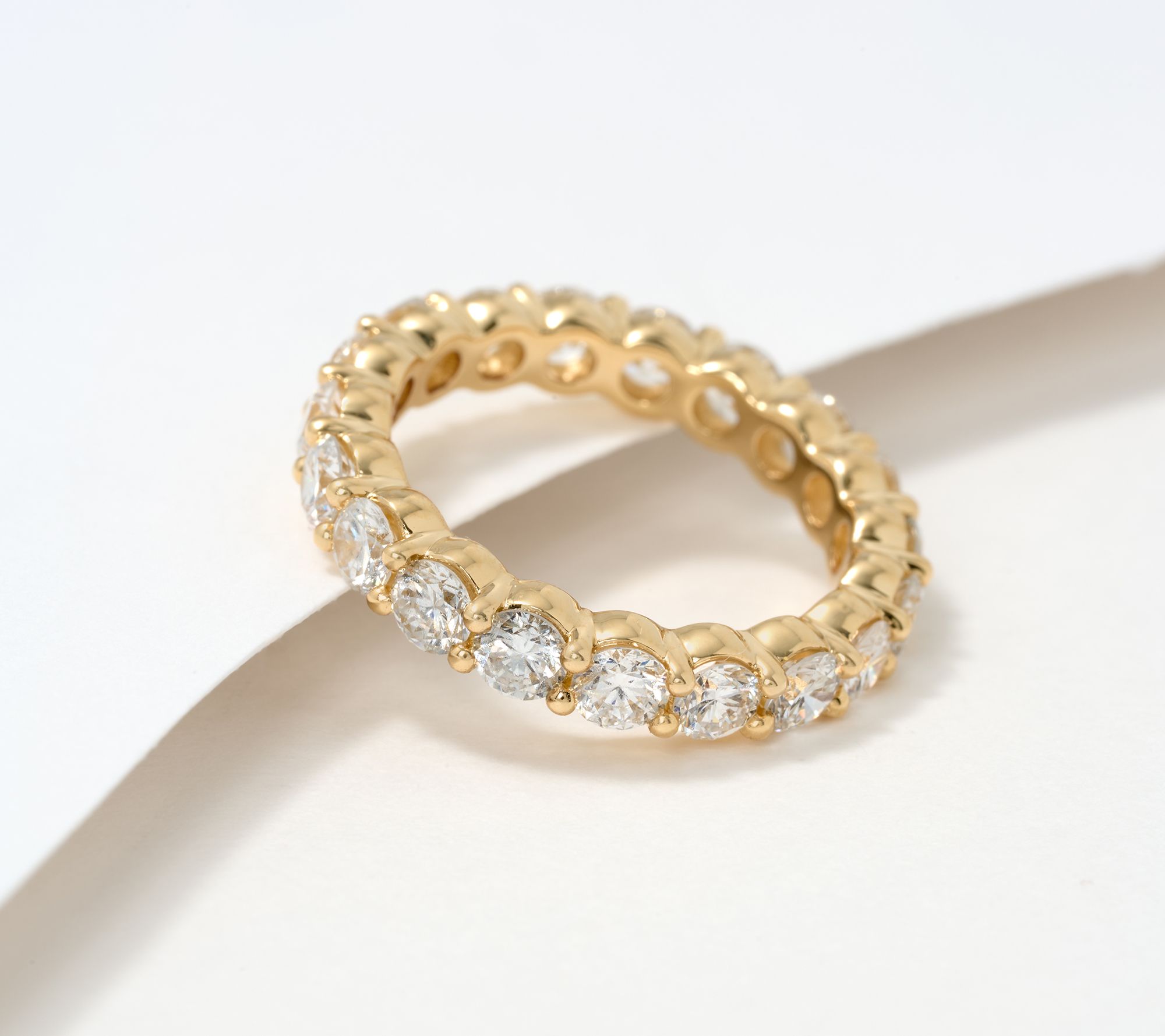 Fire Light Lab Grown Diamond 3.00 cttw Eternity Band Ring, 14k
