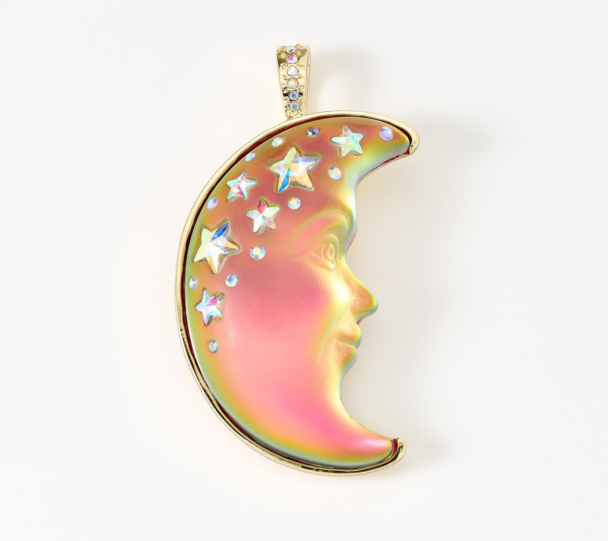 Kirks Folly Venus Illusion Moon Shadow Foldover Pendant