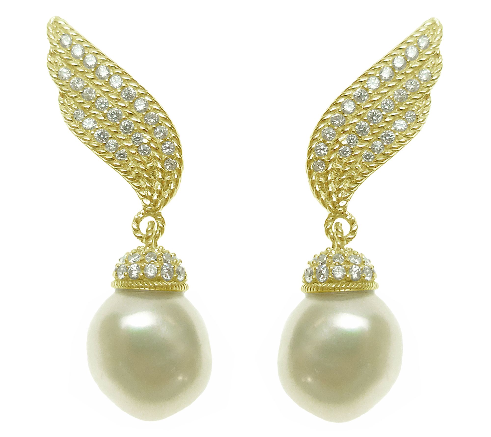 Non-Pierced Magnetic Earrings, Pearl, 3 sizes - Show Ring Outfitters