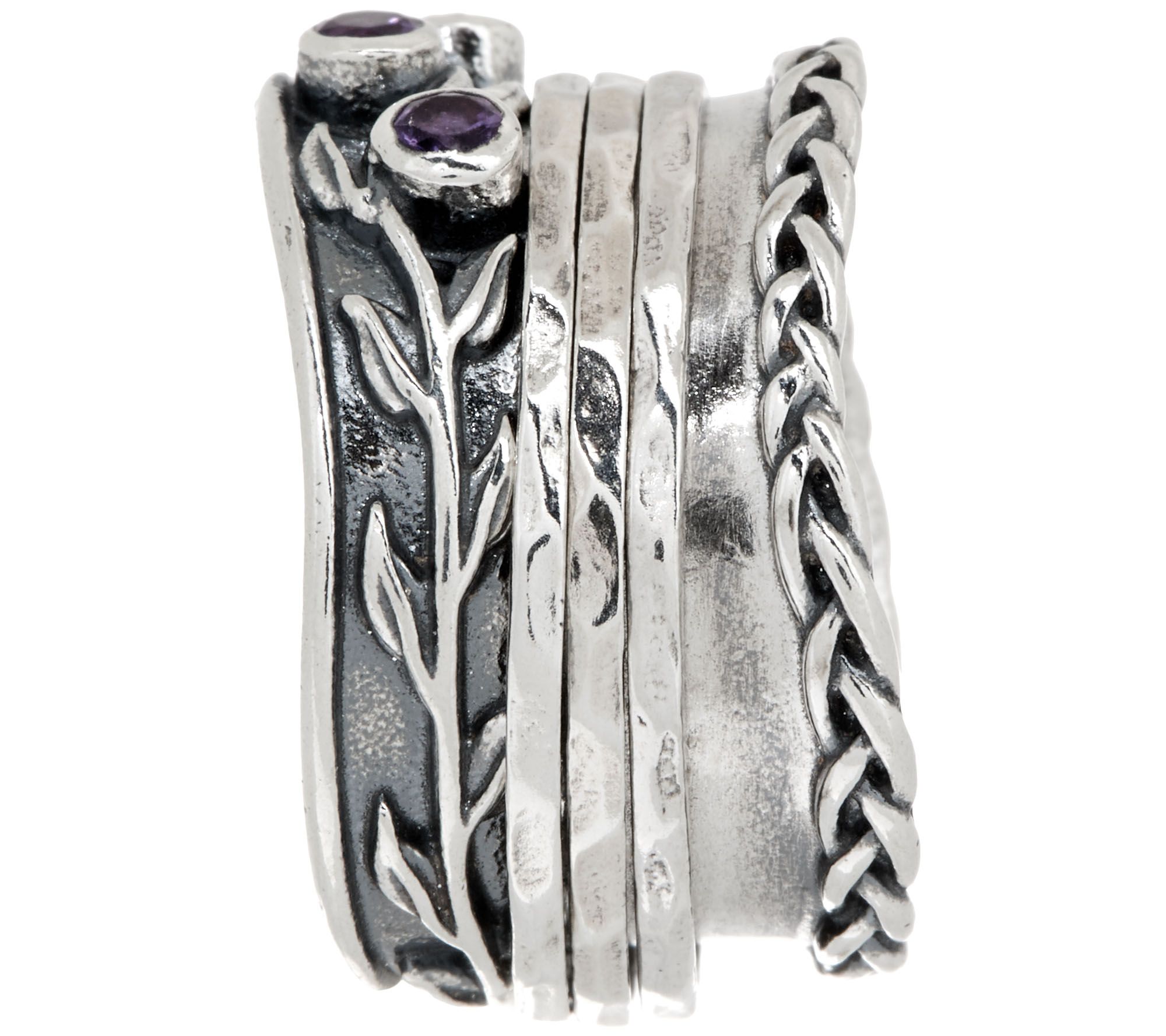 qvc spinner rings