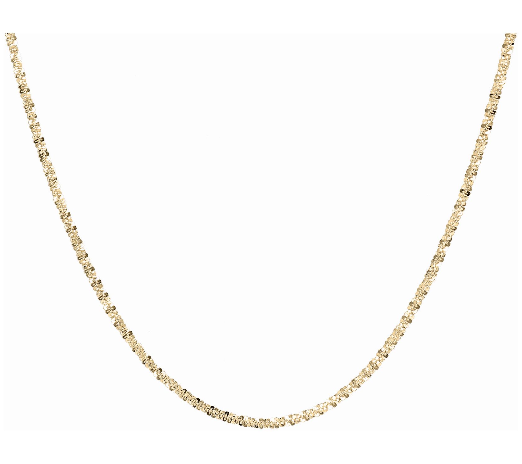 UltraFine Silver 18" Margherita Link Necklace, 4.3g