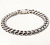 Verve Men's Stainless Steel Curb Link Bracelet