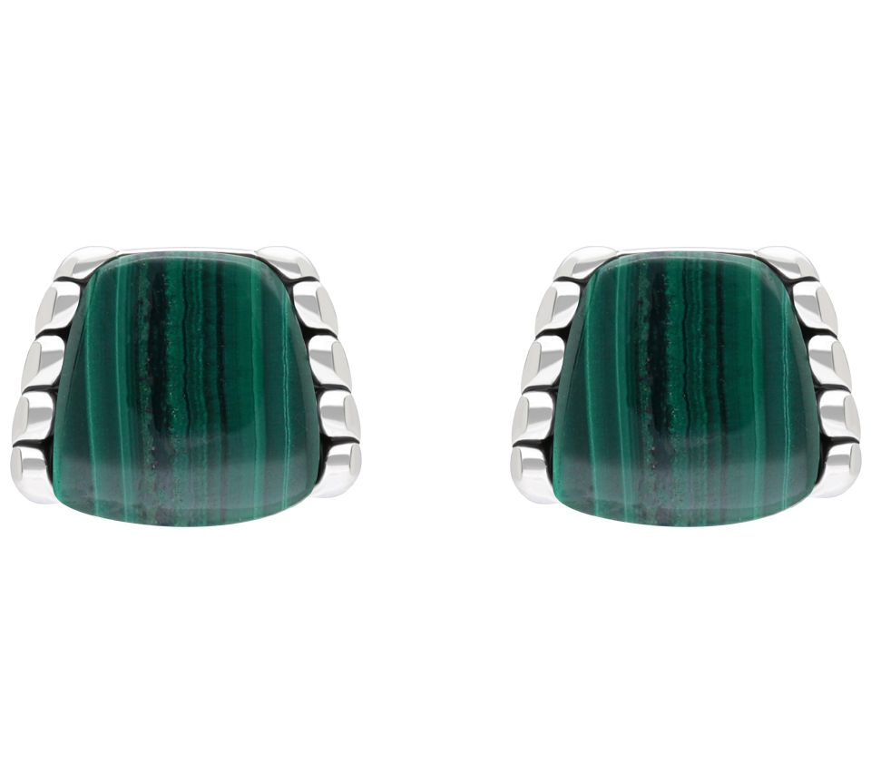 Tiffany Kay Studios Sterling Cabochon Gemstone tud Earrings