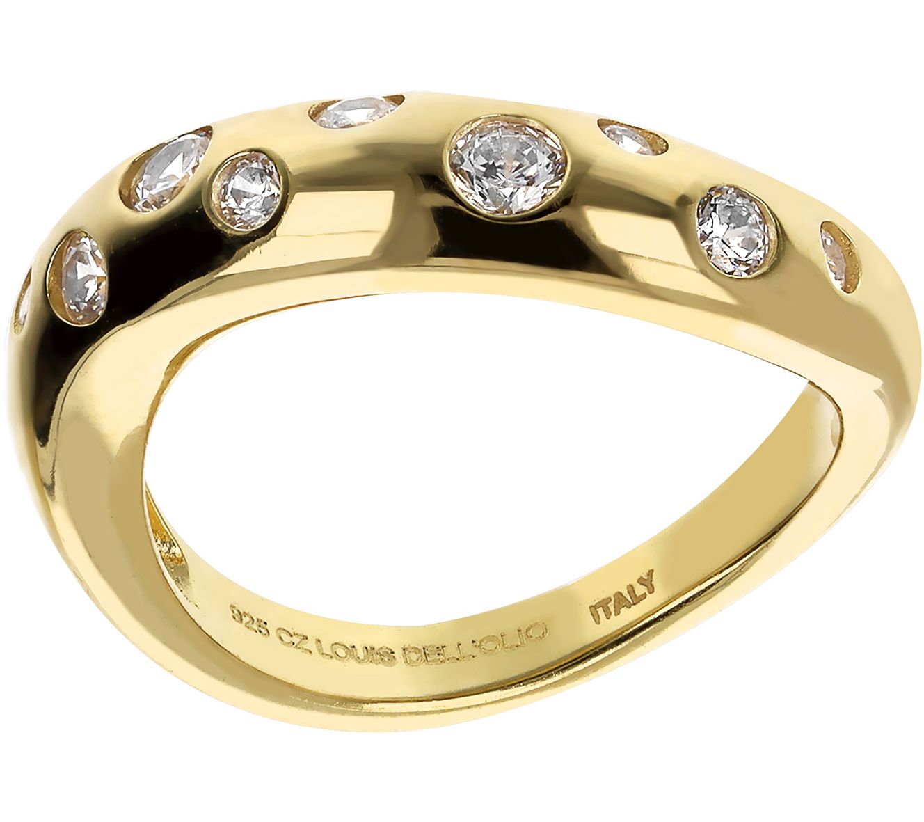 Louis Dell'Olio Sterling Silver 0.40 cttw Celestial Ring