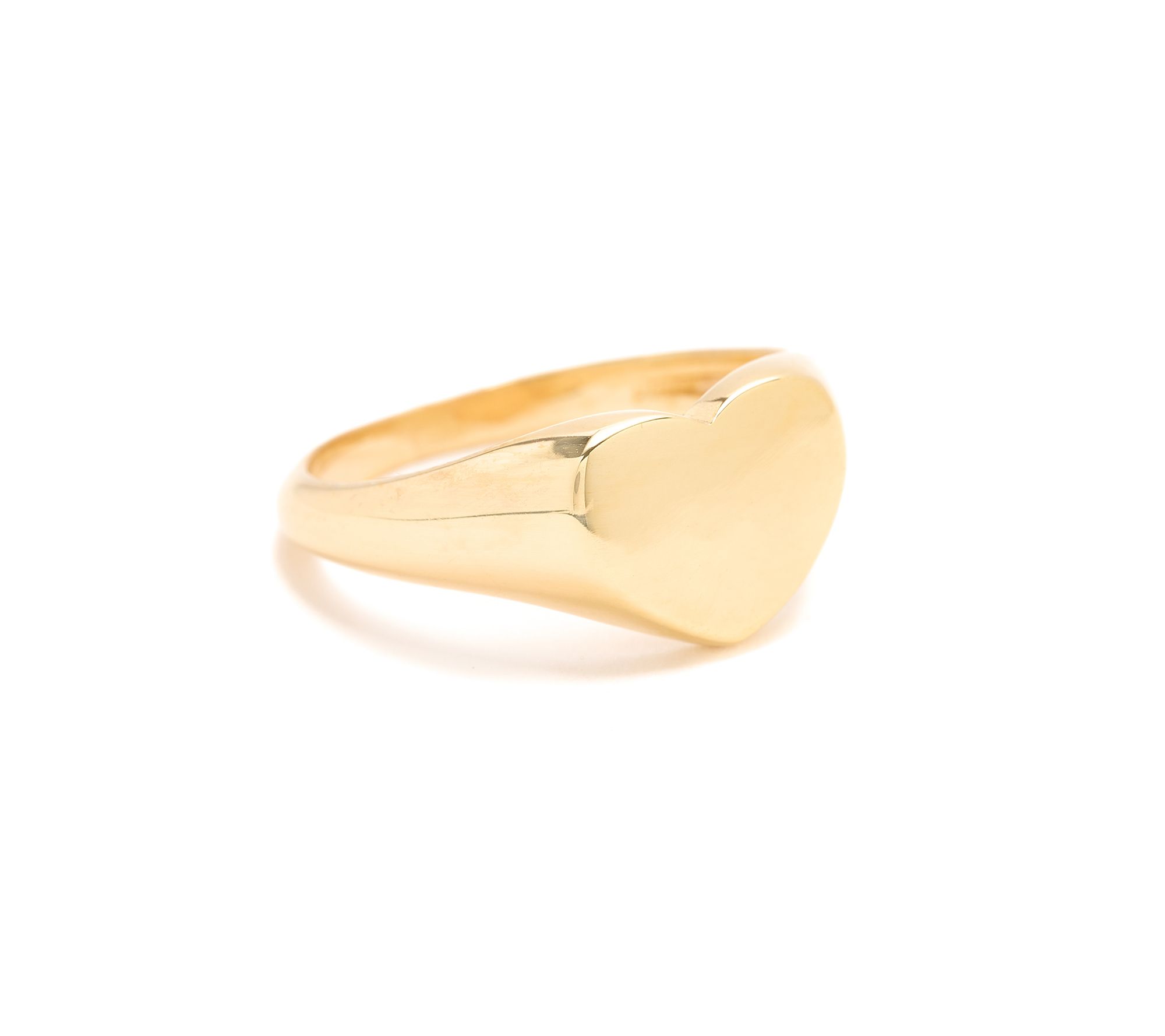 Silver Style Heart Icon Ring