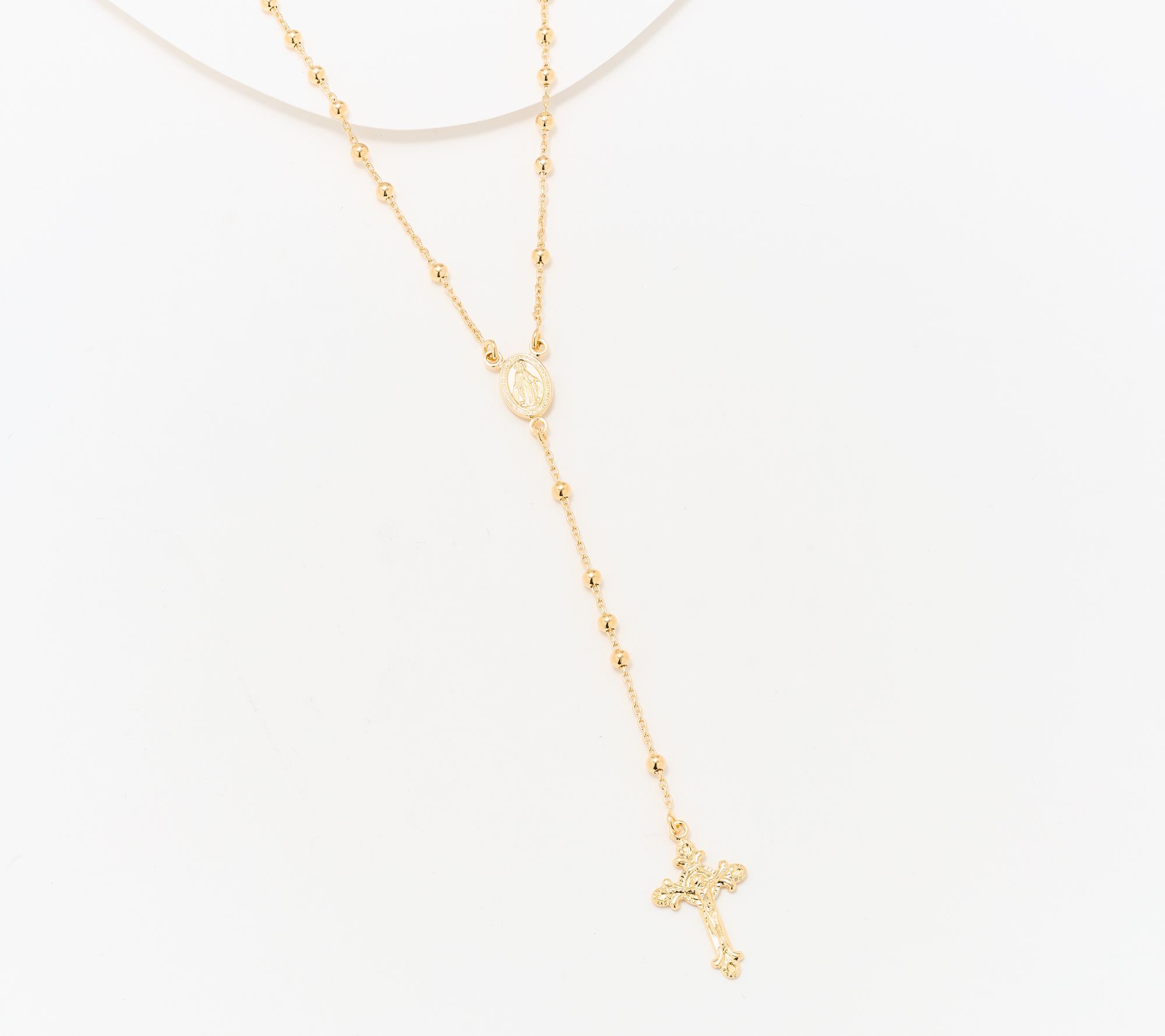 David Markstein Bronze Ponte Vecchio Rosary Style Necklace