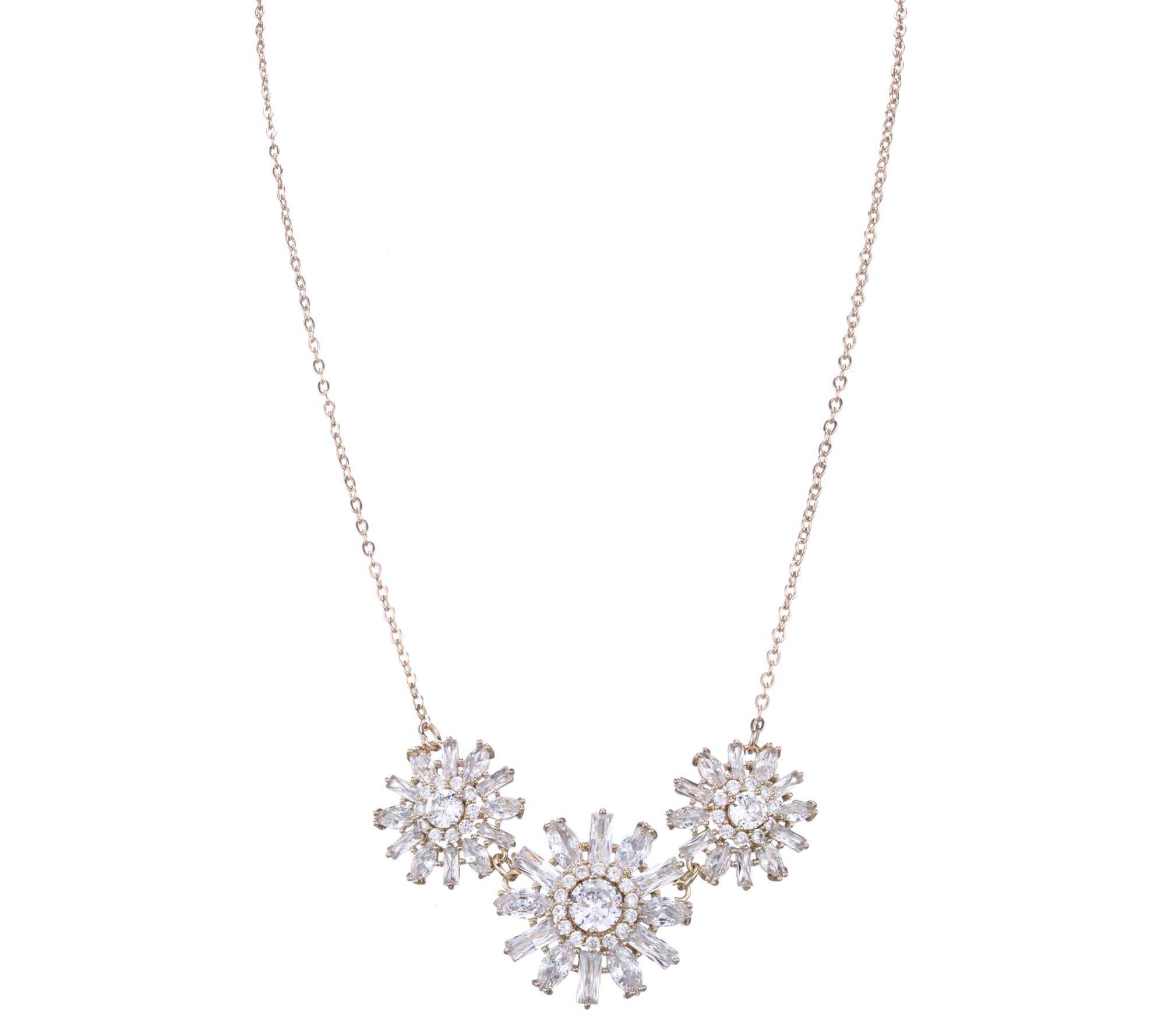 Nina Jewelry Geo Floral Necklace