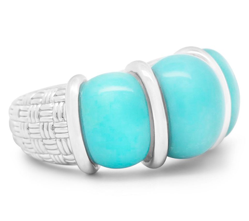 Ariva Sterling Silver Turquoise Hyannis Ring