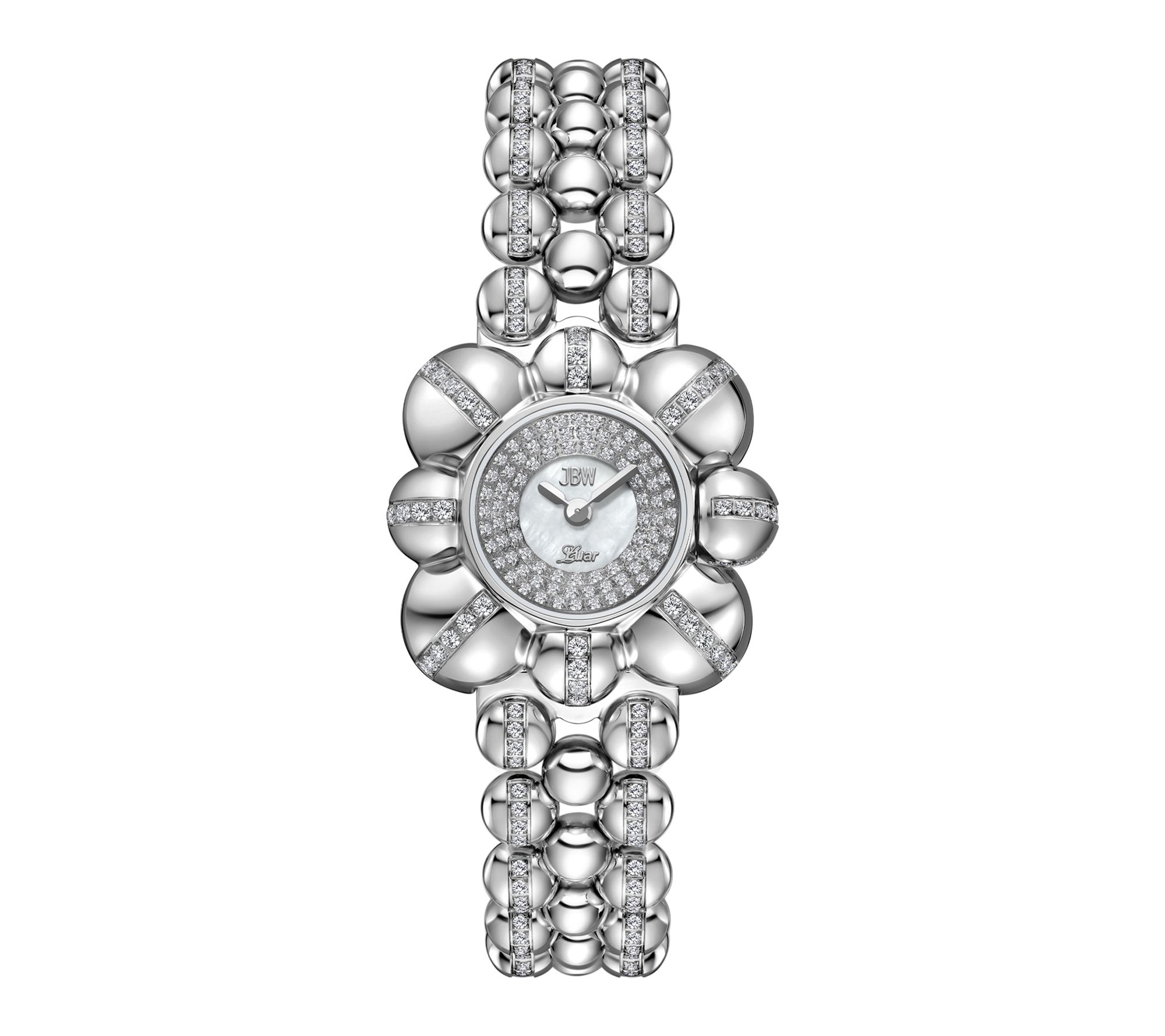 JBW Women's Atmosphere Stainless Steel CrystalWatch