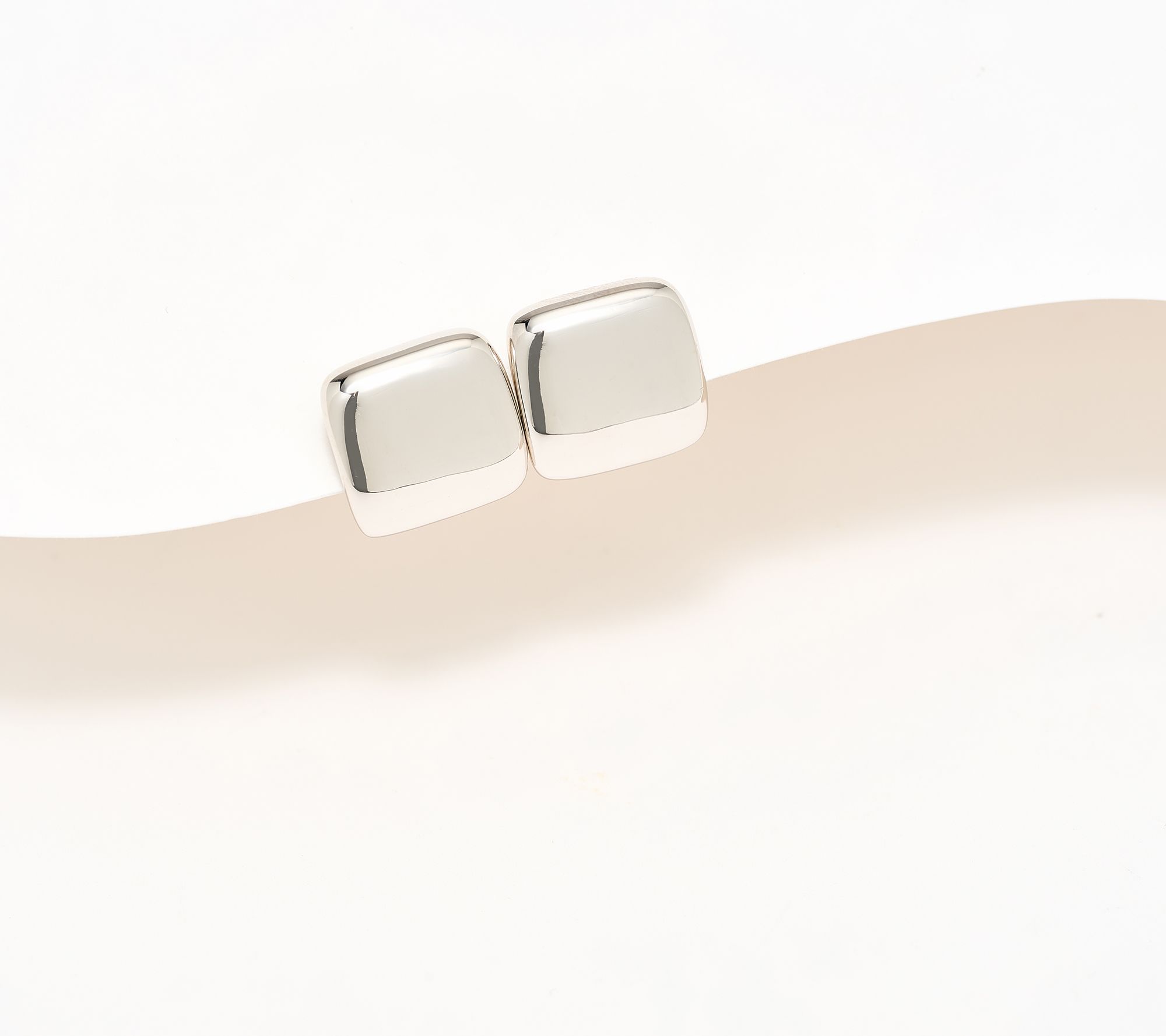 David Markstein Bronze Hinged Huggie Hoop Earring