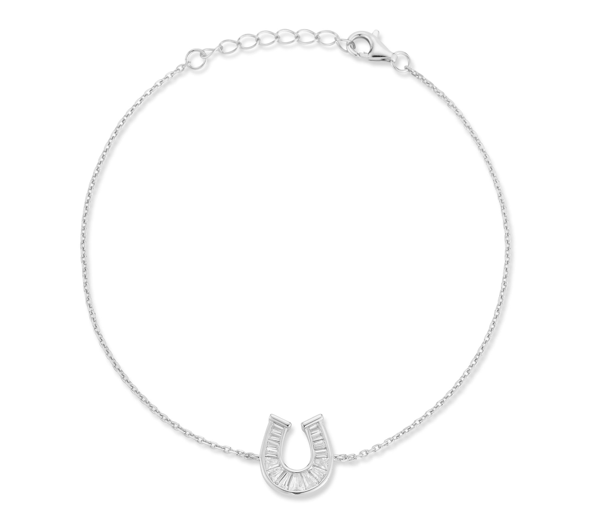 Sterlina Silver Horseshoe Bracelet, Sterling