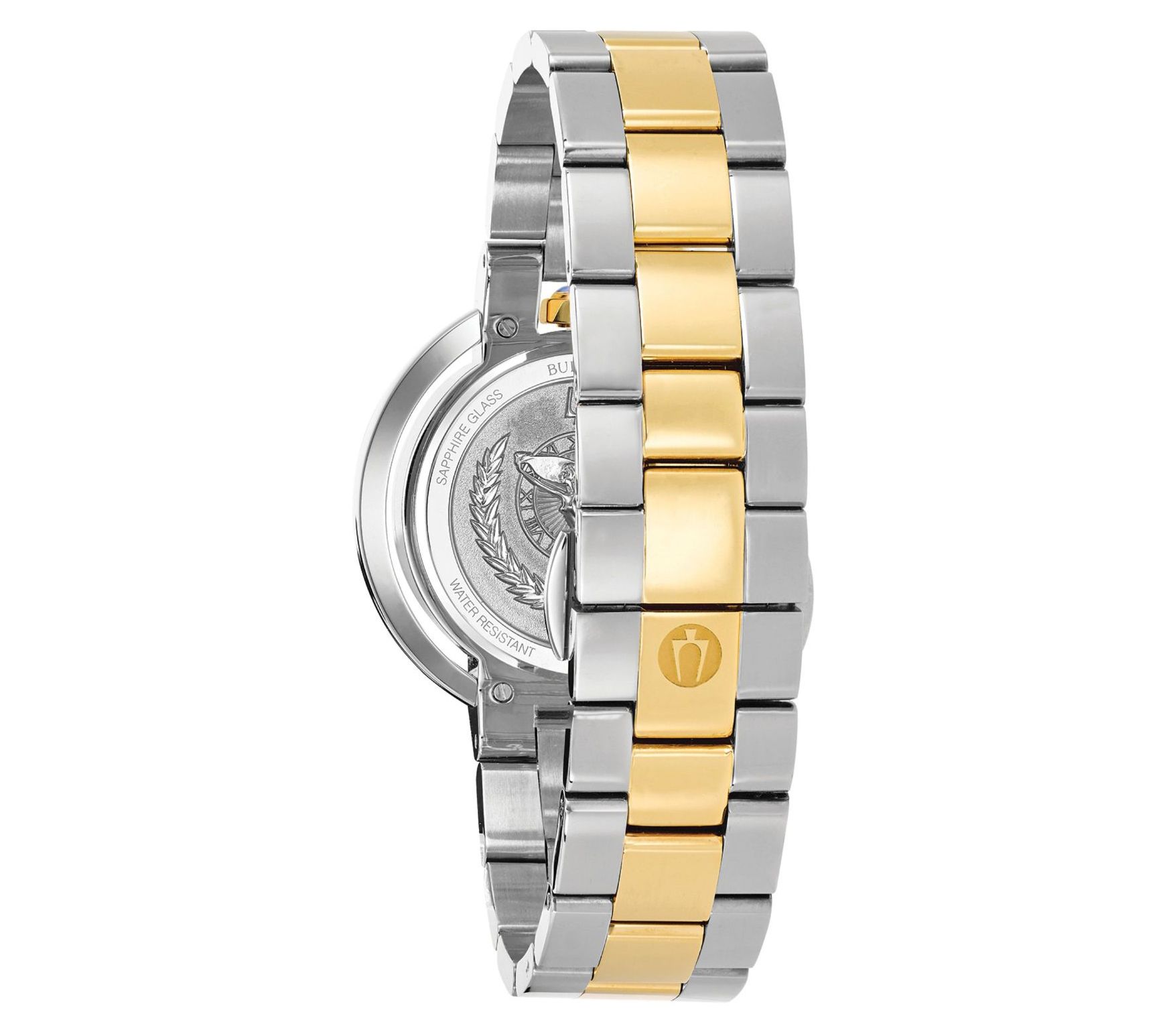 Bulova Women's Rubaiyat Two-Tone Diamond Watch - QVC.com