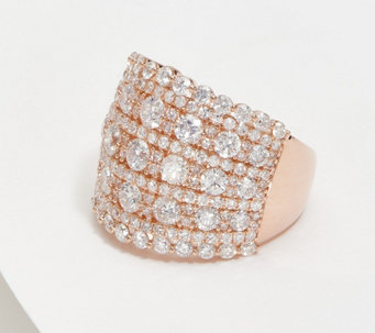 Affinity Diamonds Bold Band Ring, 14K Gold, 3.00cttw - J397183