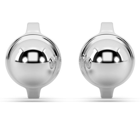 ONI Fine Jewelry Sterling Silver Ball Stud Earrings