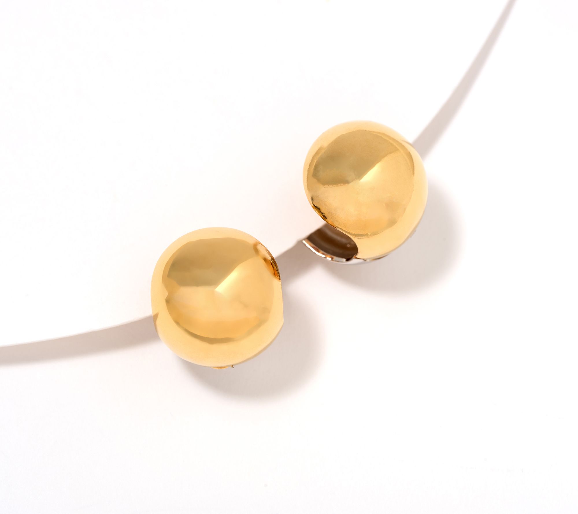  David Markstein Bronze Bold Debut Huggie Earrings - J453983