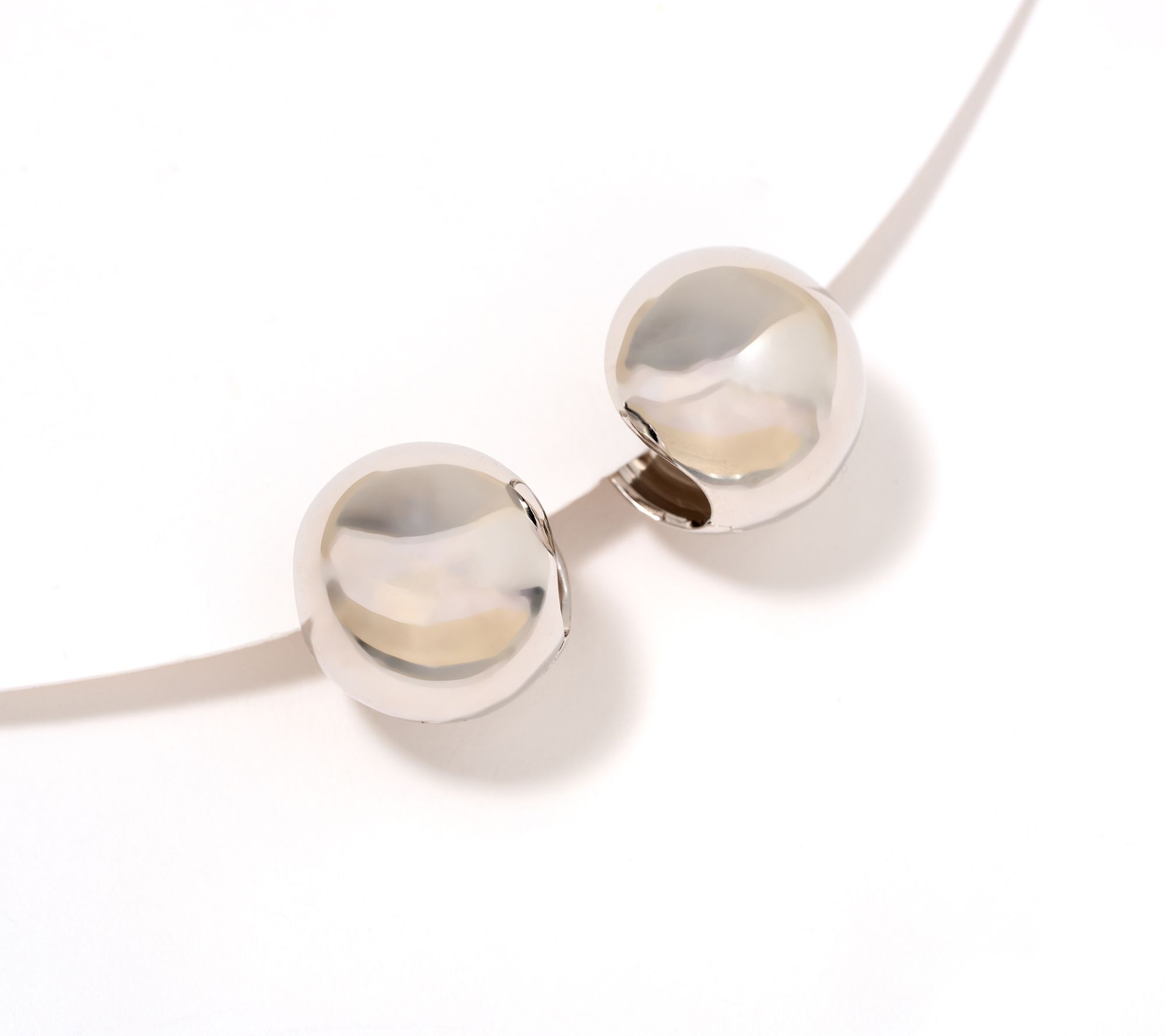 David Markstein Bronze Bold Debut Huggie Earrings