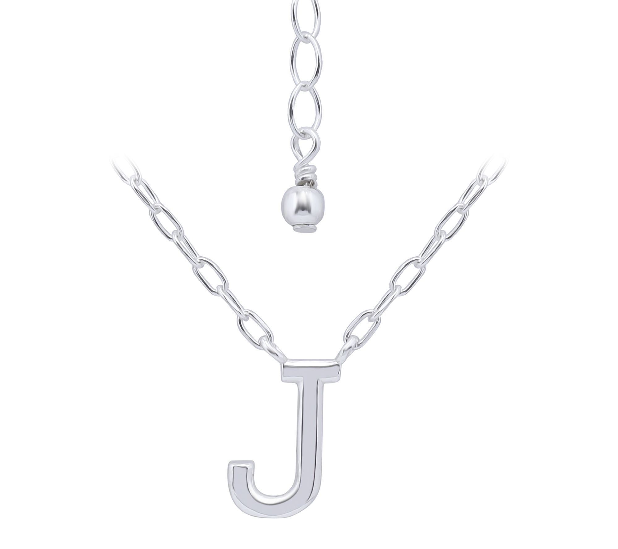 Or Paz Initial Letter Personalized Necklace