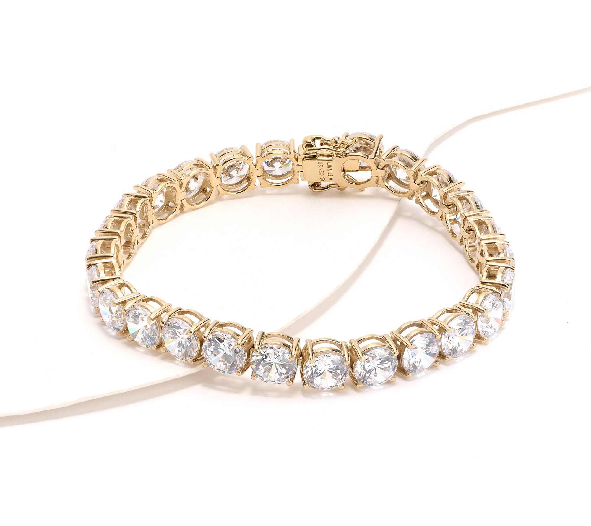 Diamonique Classics Tennis Bracelet, Sterling