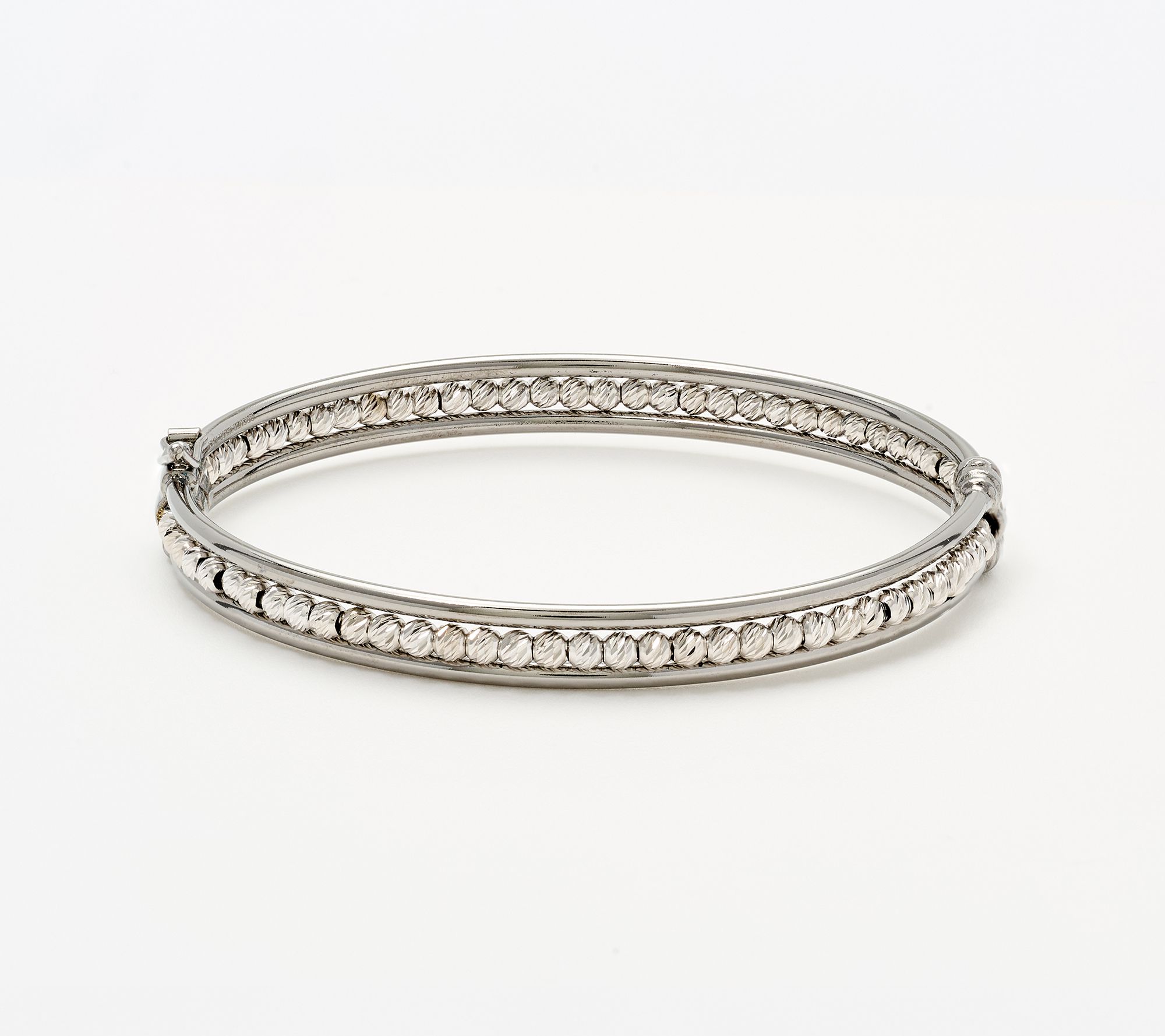 "As Is " David Markstein Bronze Debut Brilliant Beaded Bangle