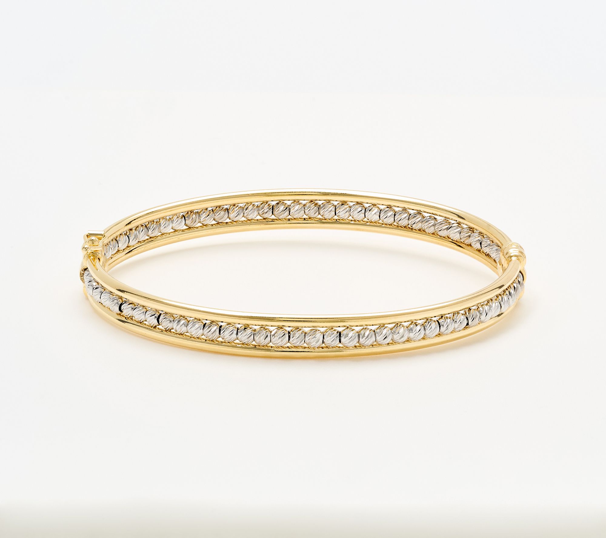"As Is" David Markstein Bronze Debut Brilliant Beaded Bangle