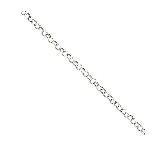 Sterling 2mm Rolo Chain Anklet
