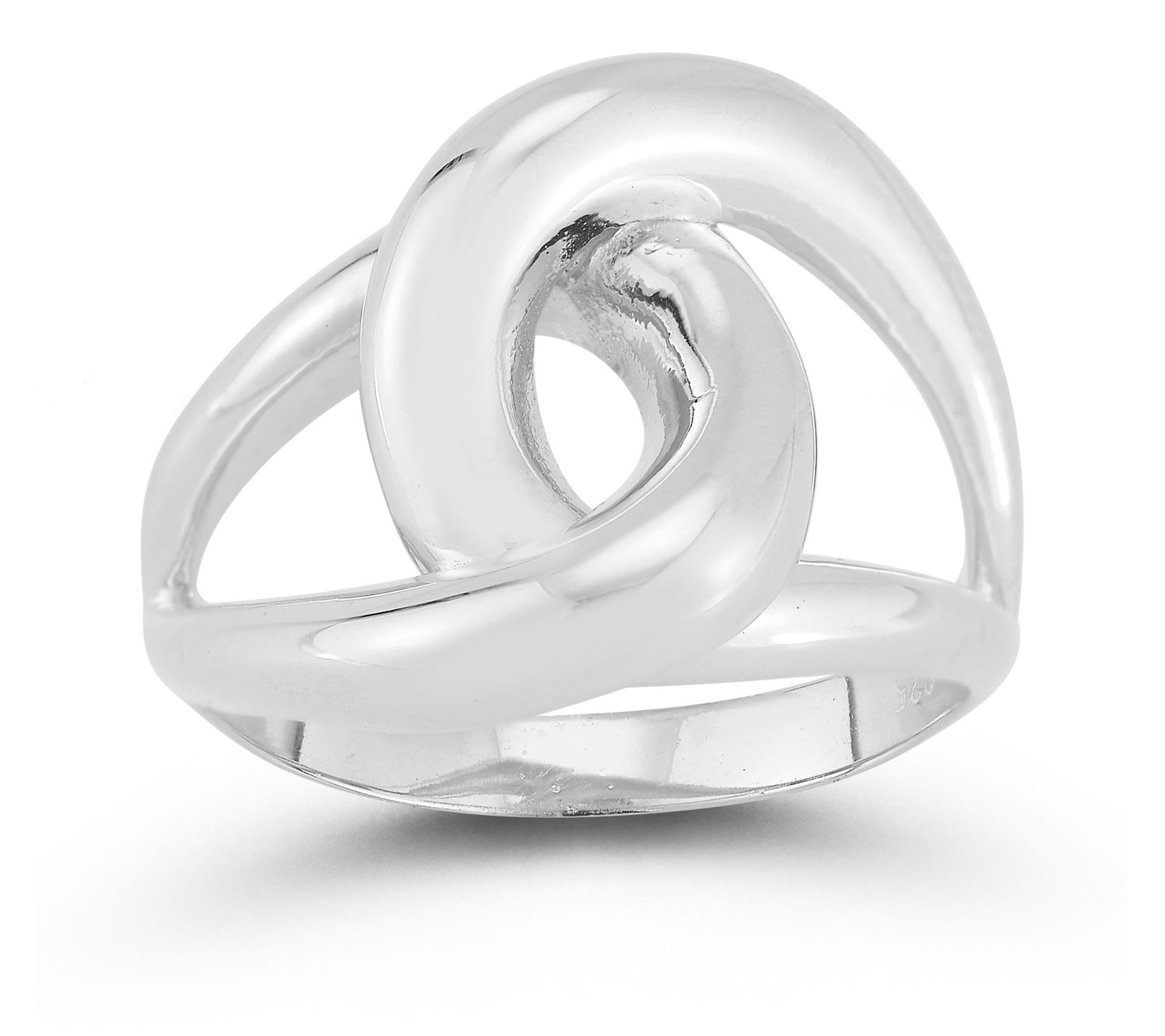 Sterlina Silver Bold Knot Ring, Sterling