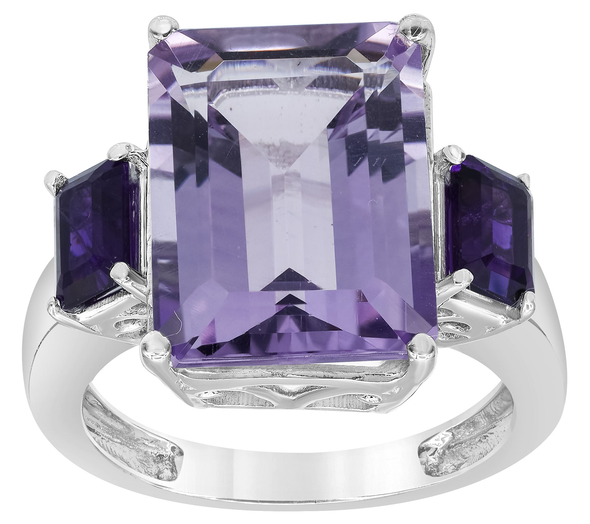 Affinity Gems 8.40 cttw Amethyst Gemstone Ring,Sterling