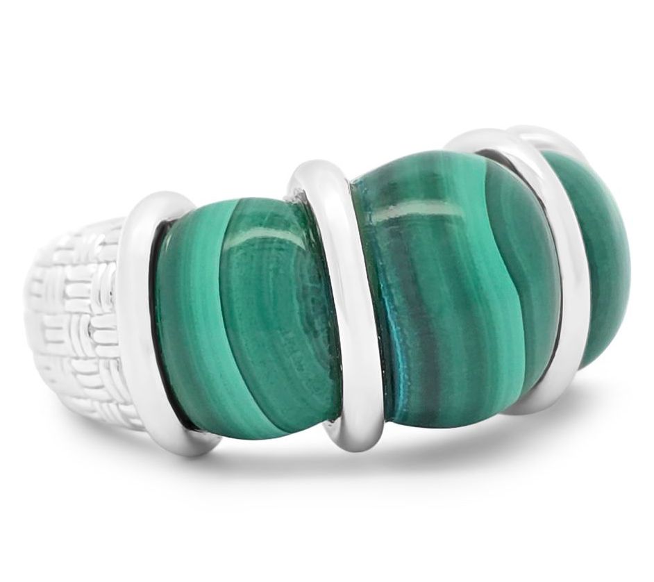 Ariva Sterling Silver Gemstone Hyannis Ring