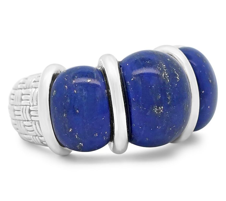 Ariva Sterling Silver Gemstone Hyannis Ring