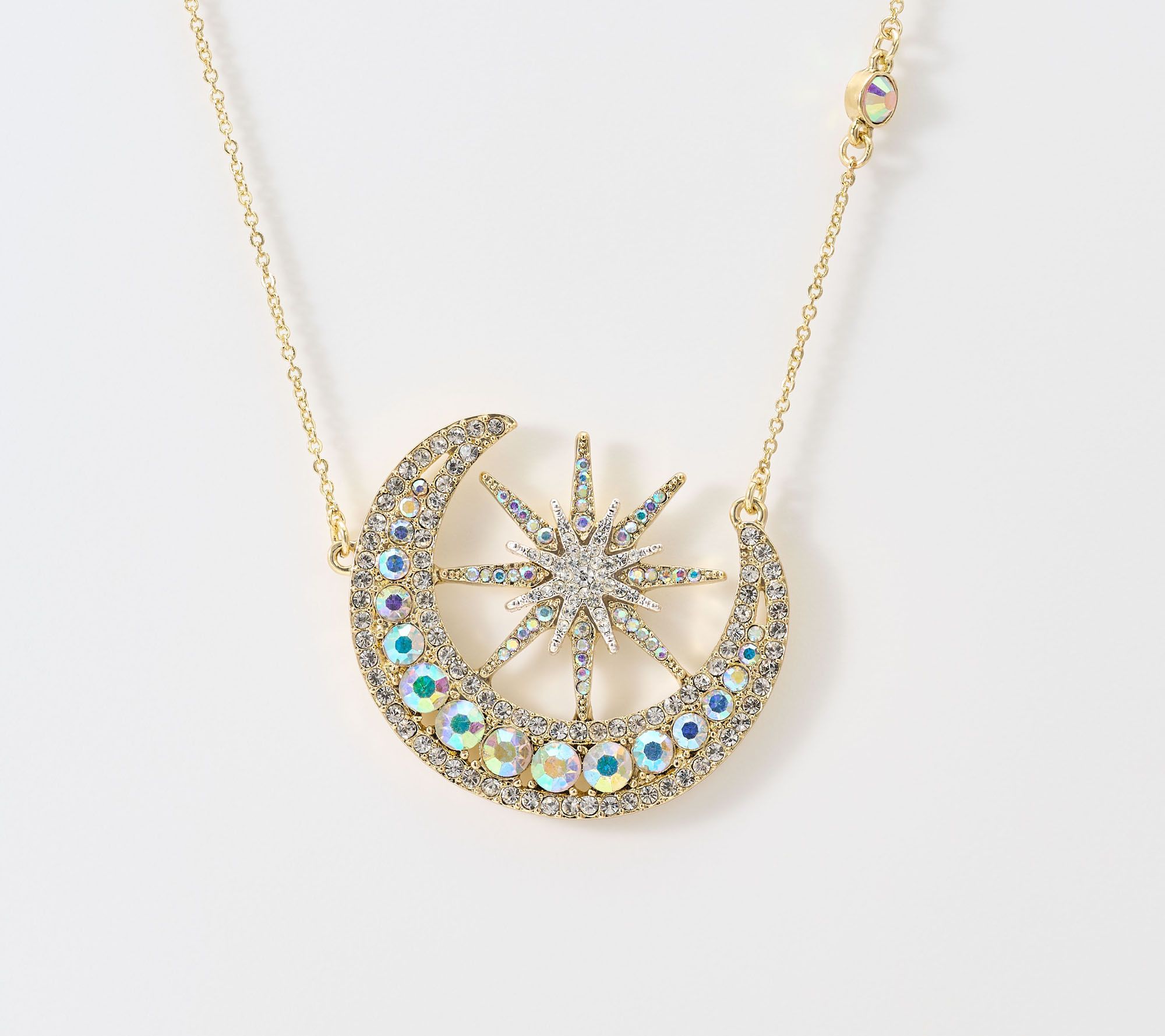 Kirks Folly Stella Luna Crystal Necklace