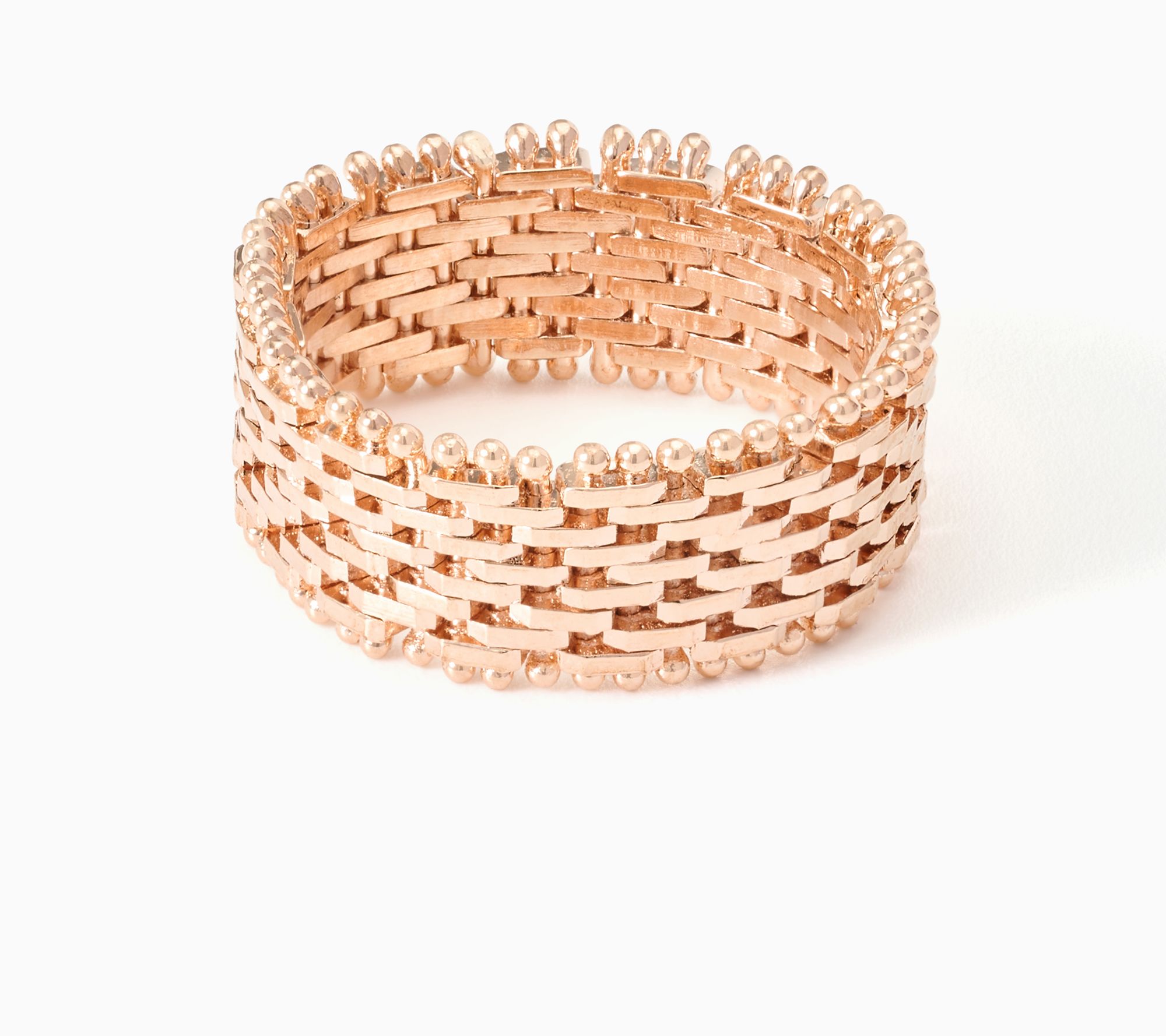  David Markstein Bronze Handcrafted Flexible Riccio Ring